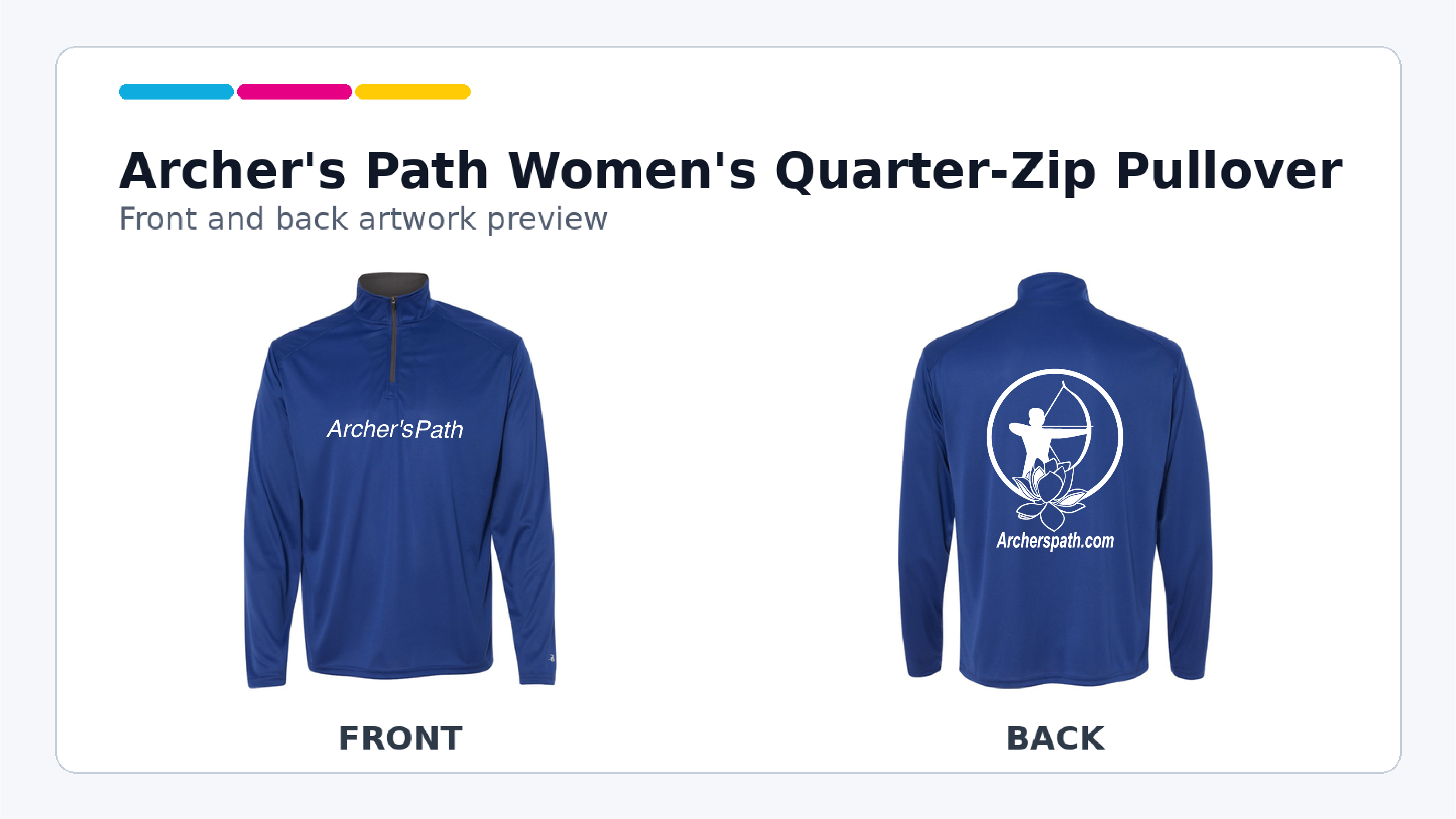 Archer's Path Women's Quarter-Zip Pullover