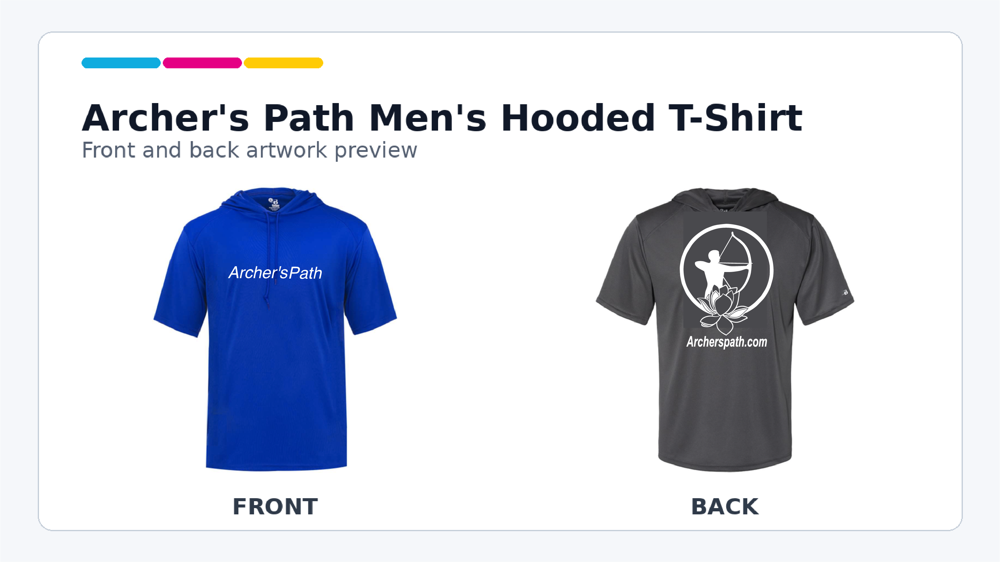 Archer's Path Men's Hooded T-Shirt