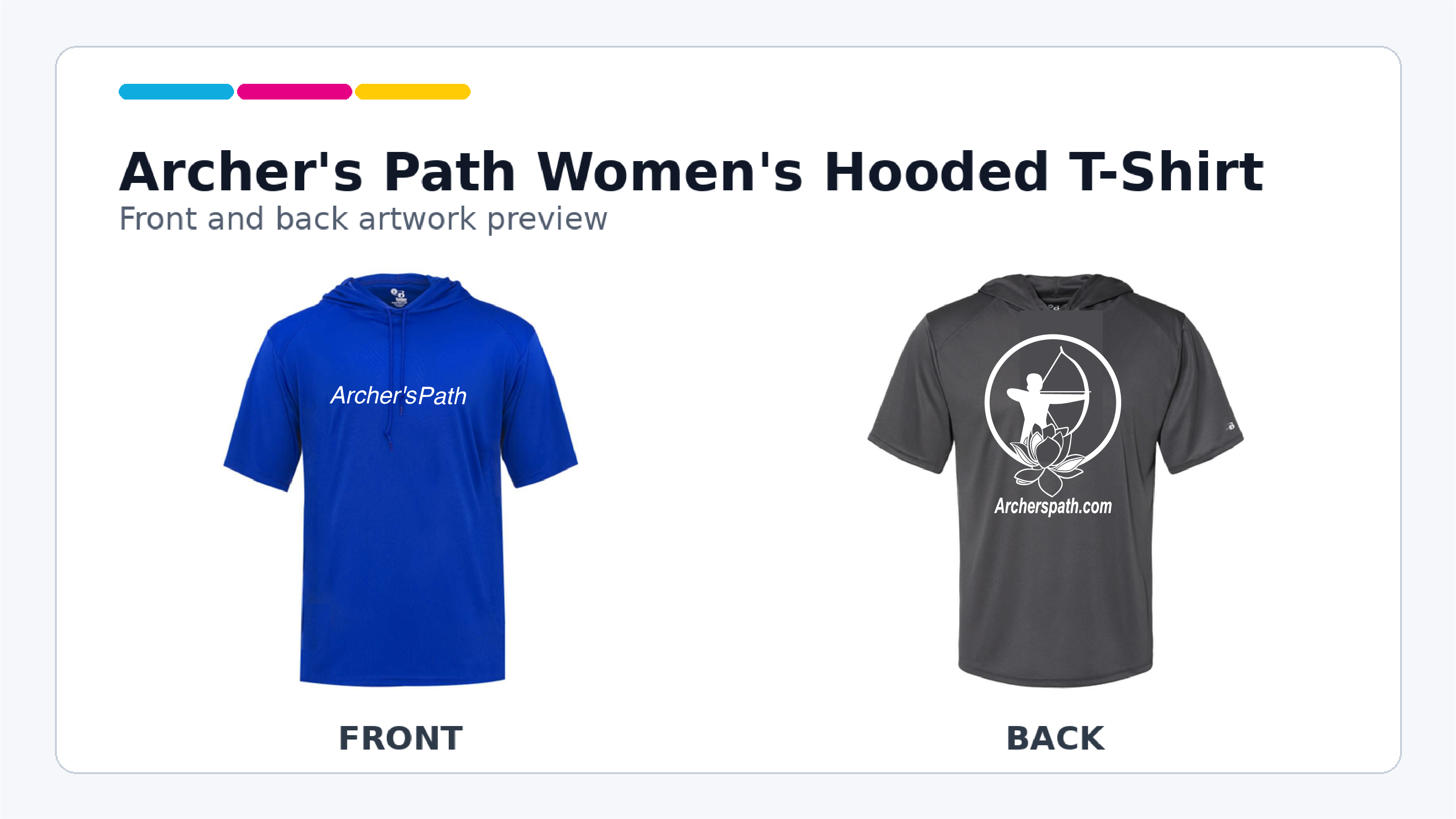 Archer's Path Women's Hooded T-Shirt