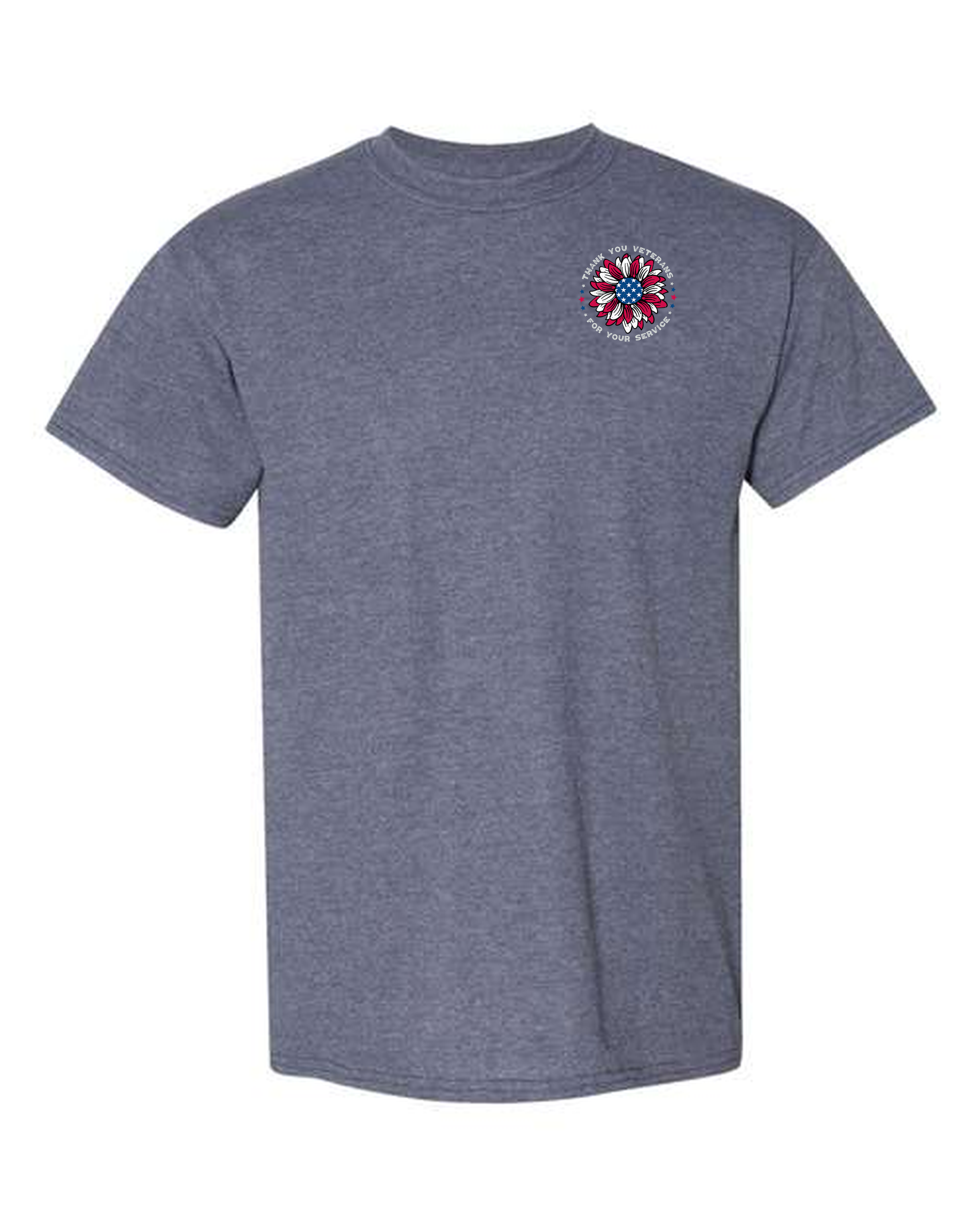 Veterans Day Sunflower Tribute T-Shirt