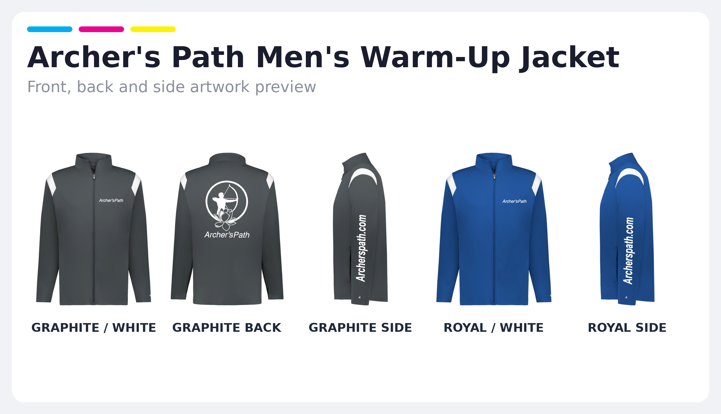 Archer's Path Men's Warm-Up Jacket