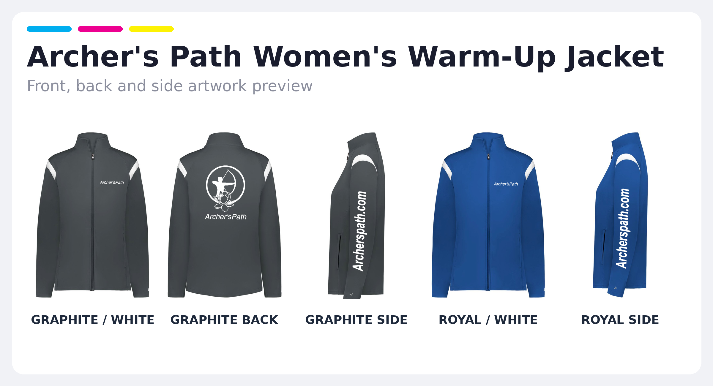 Archer's Path Women's Warm-Up Jacket