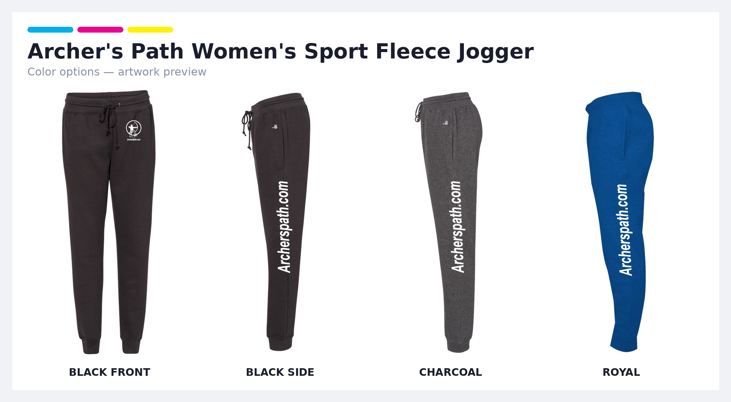 Archer's Path Women's Sport Fleece Jogger