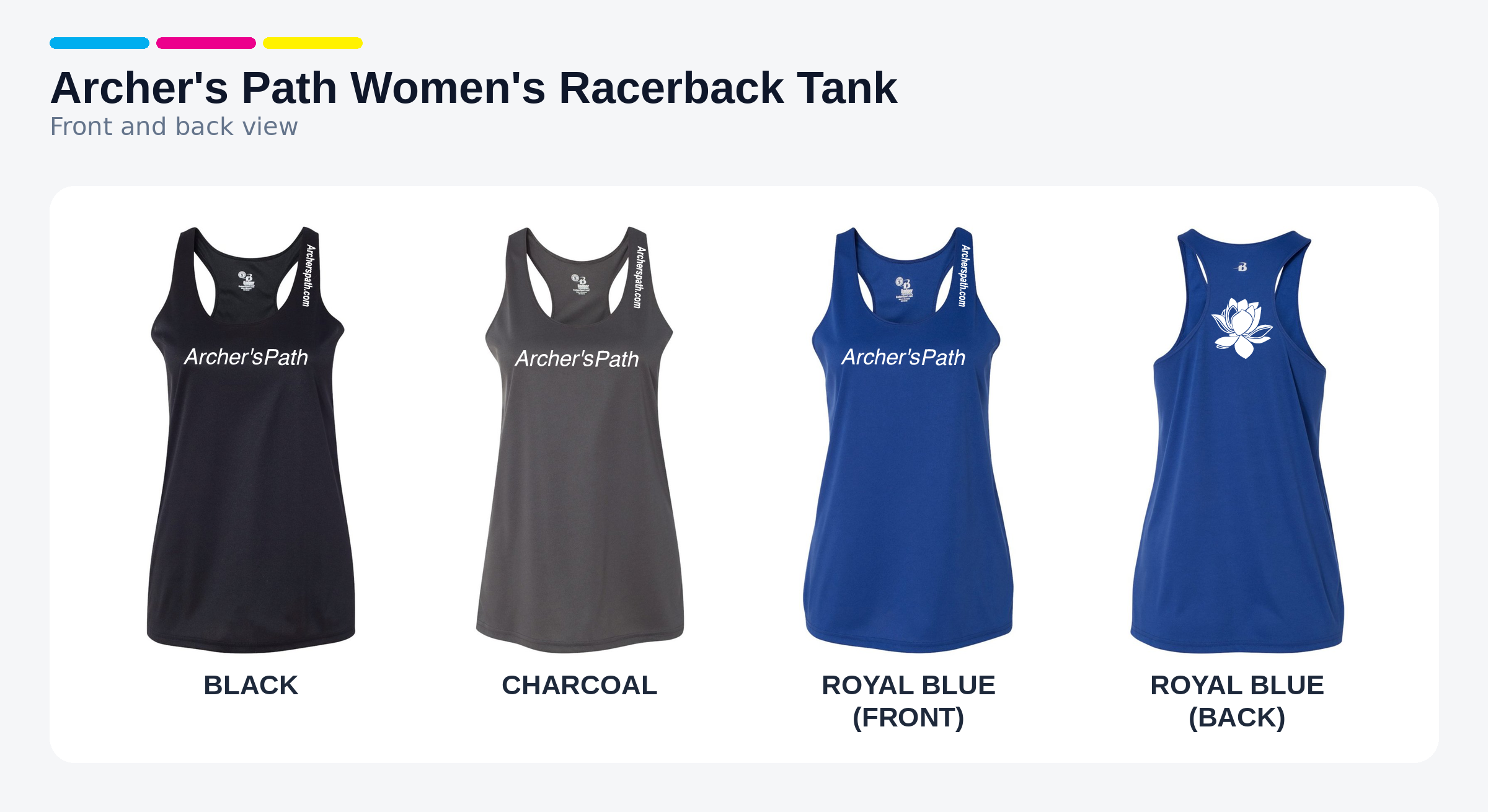 Archer's Path Women's Racerback Tank