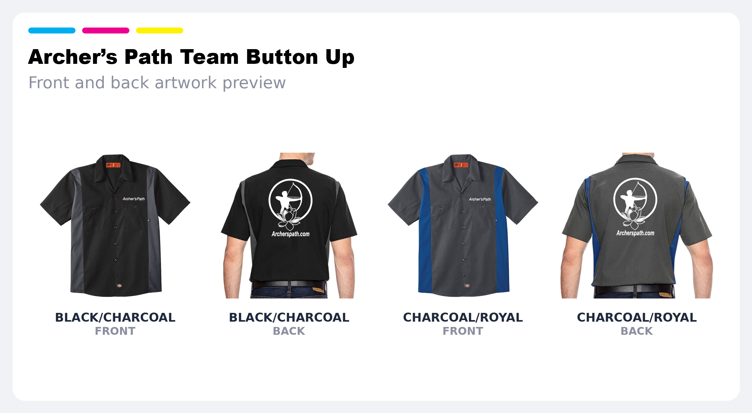Archer's Path Colorblock Crew Shirt