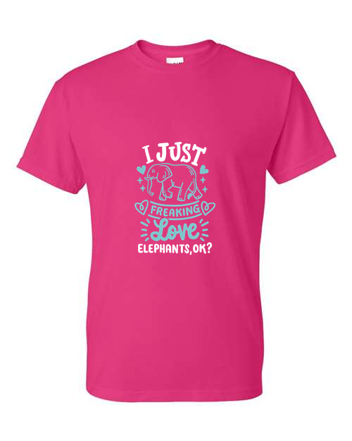 I Just Love Elephants T-Shirt