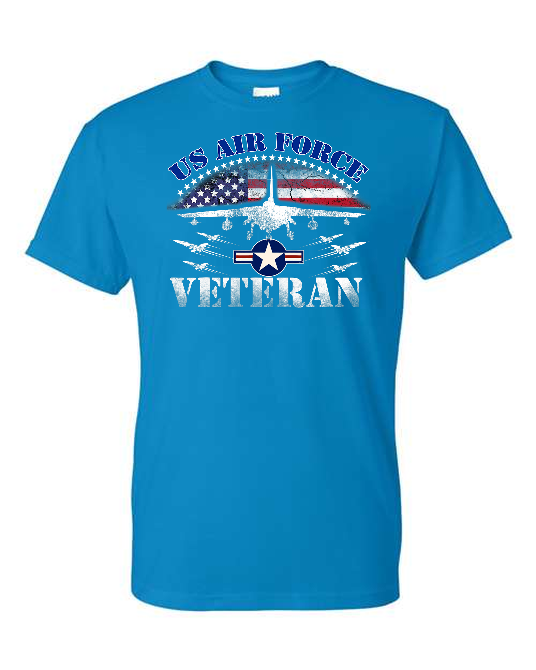 Vintage US Air Force Veteran T-Shirt Design T-Shirt