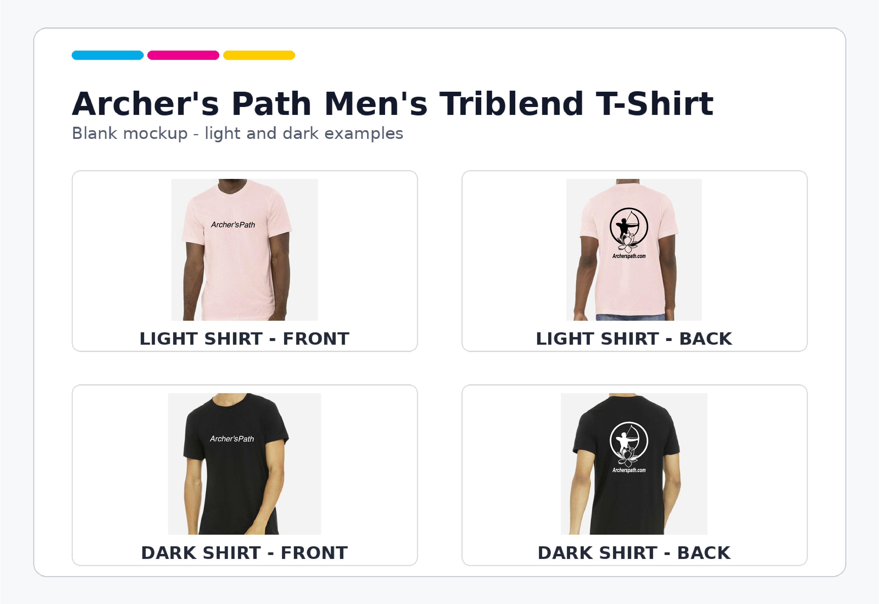 Archer's Path Men's Triblend T-Shirt