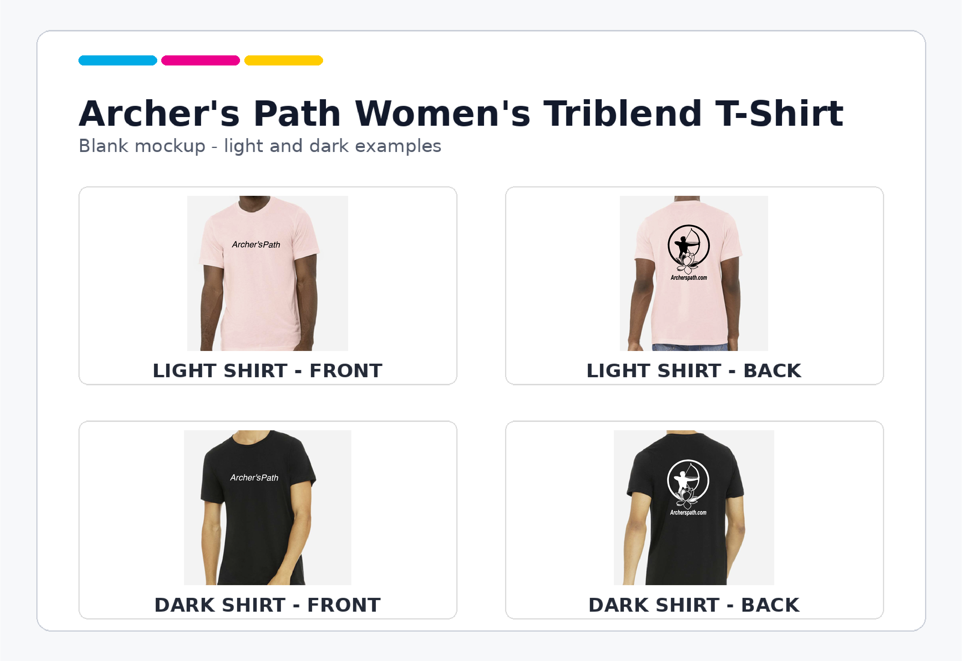 Archer's Path Women's Triblend T-Shirt